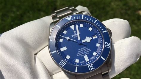 tudor pelagos blue review|tudor pelagos blue titanium.